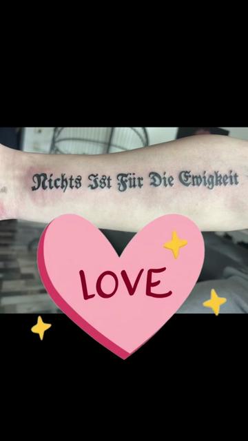 @Nichts ist f&uuml;r die Ewigkeit ❤️