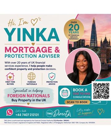 @Yinka Mortgage Broker UK