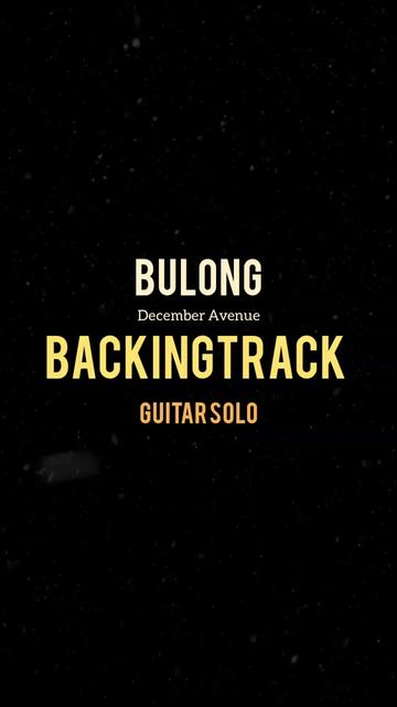 @Vidguitar Backingtrack