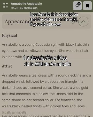 @Julián THE Annabelle yume