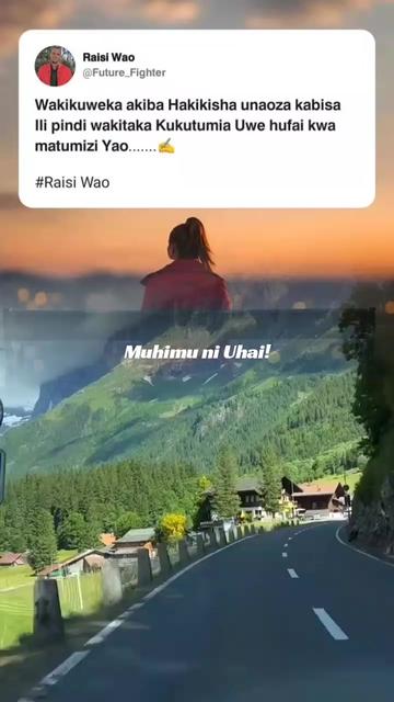 @Nasaha za Maisha✍