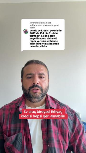 @Kredini geri almak istermisin