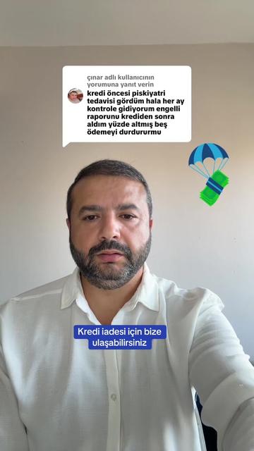 @Kredini geri almak istermisin