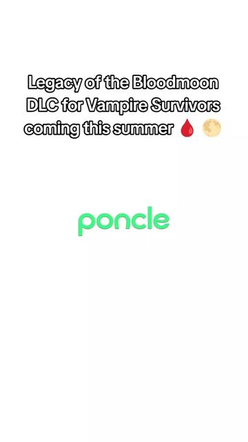 @poncle🧛Vampire Survivors Devs