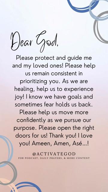 @Activate God