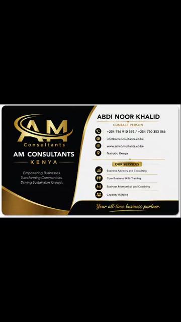 @ABDI NOOR #Business Consultant