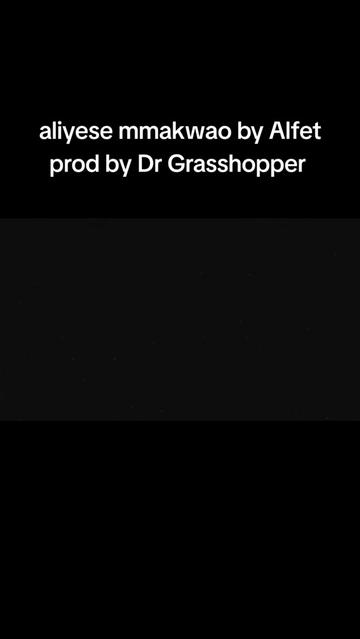 @Dr Grasshopper the producer