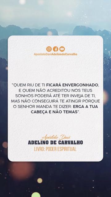 @Apóstolo Adelino de Carvalho