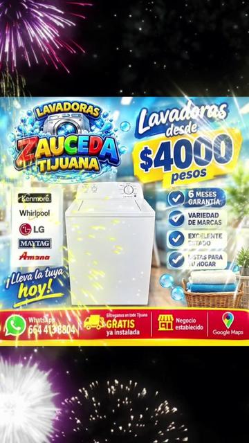 @lavadoraszaucedatijuana