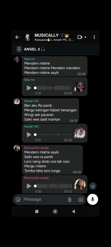 @MUSICALLY GRUP