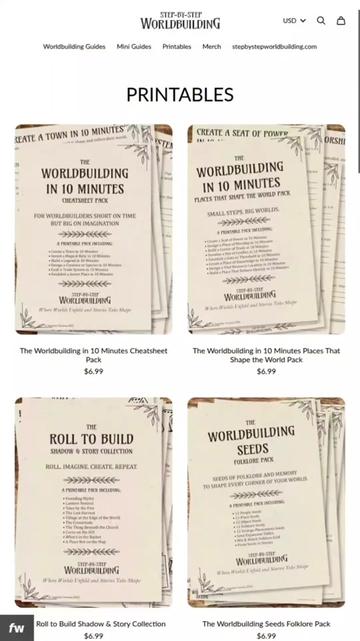 @Step-by-Step Worldbuilding