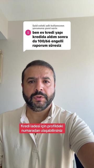 @Kredini geri almak istermisin