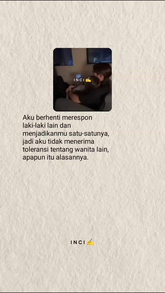 @I N C I ✍️