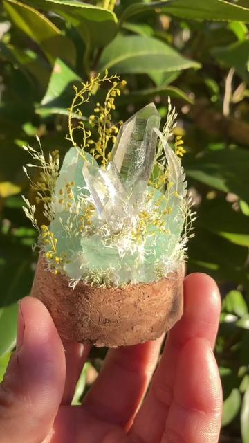 @calm シーグラスと天然石