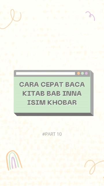 @Bisa Baca Kitab