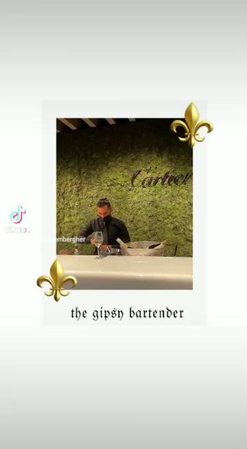 @the gipsy  bartender 🍸