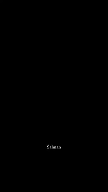 @Salman