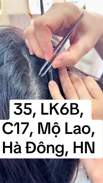 @Nhổ t&oacute;c bạc H&agrave; Đ&ocirc;ng