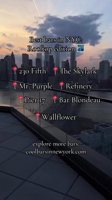 @Cool Bars In New York