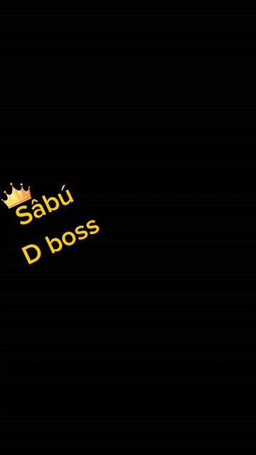 @🚶Sabu D boss🔥