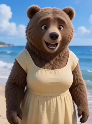 @Bear Family Shorts