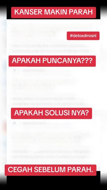 @DETOX DR ROSNI A.SYAFII
