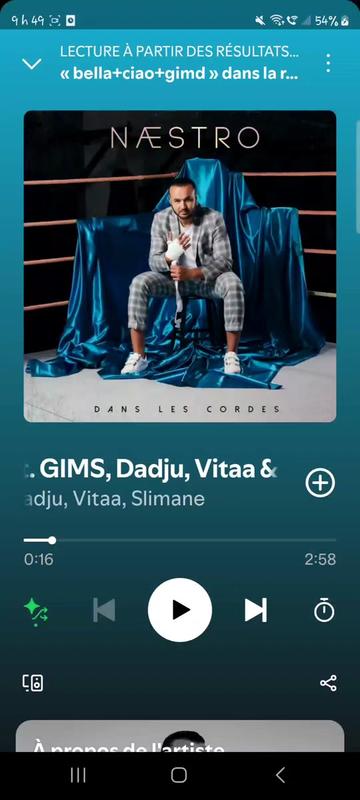 @Parole des chansons