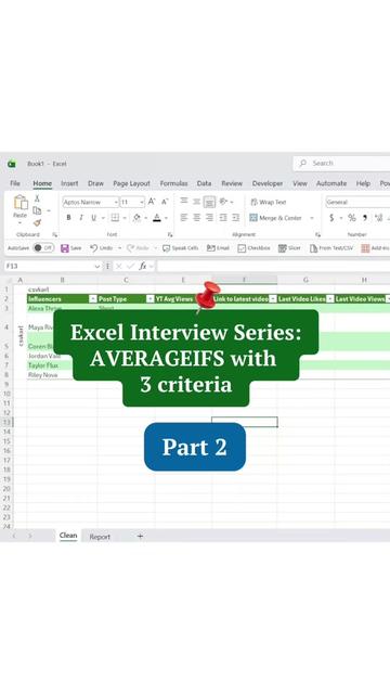 @Excel Tutorials
