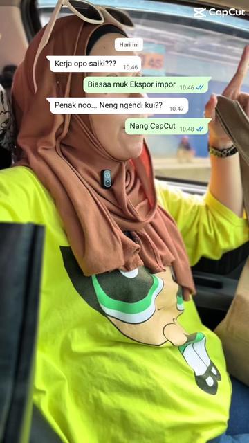 @LELI si paling TAS dan SANDAL