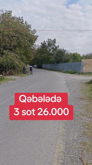 @Qəbələdə əmlak satışı