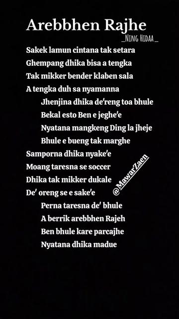 @Mawar Zaen
