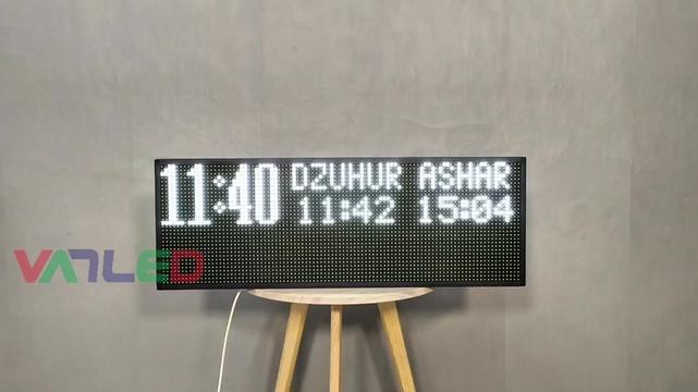 @vanled running text