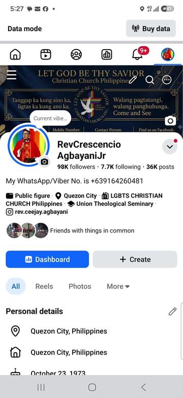 @RevCrescencioAgbayaniJr