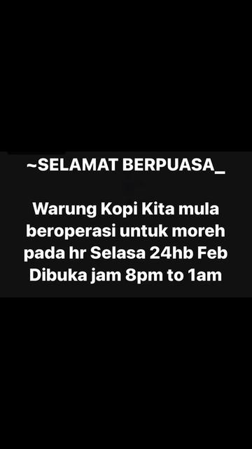 @WARUNG KOPI KITA