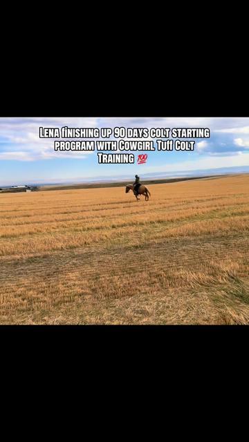 @Cowgirl Tuff Colt Training ❤️