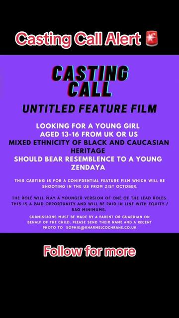 @UkCastingCalls