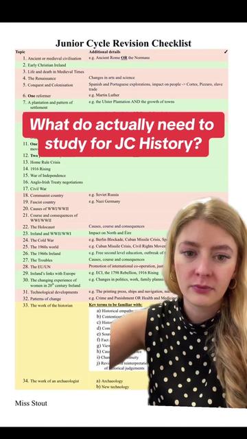 @Miss Stout’s History Class🇮🇪