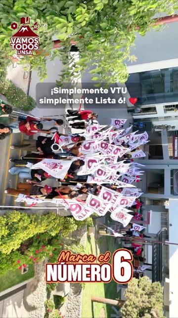 @LISTA “6” - RECTORADO / VTU