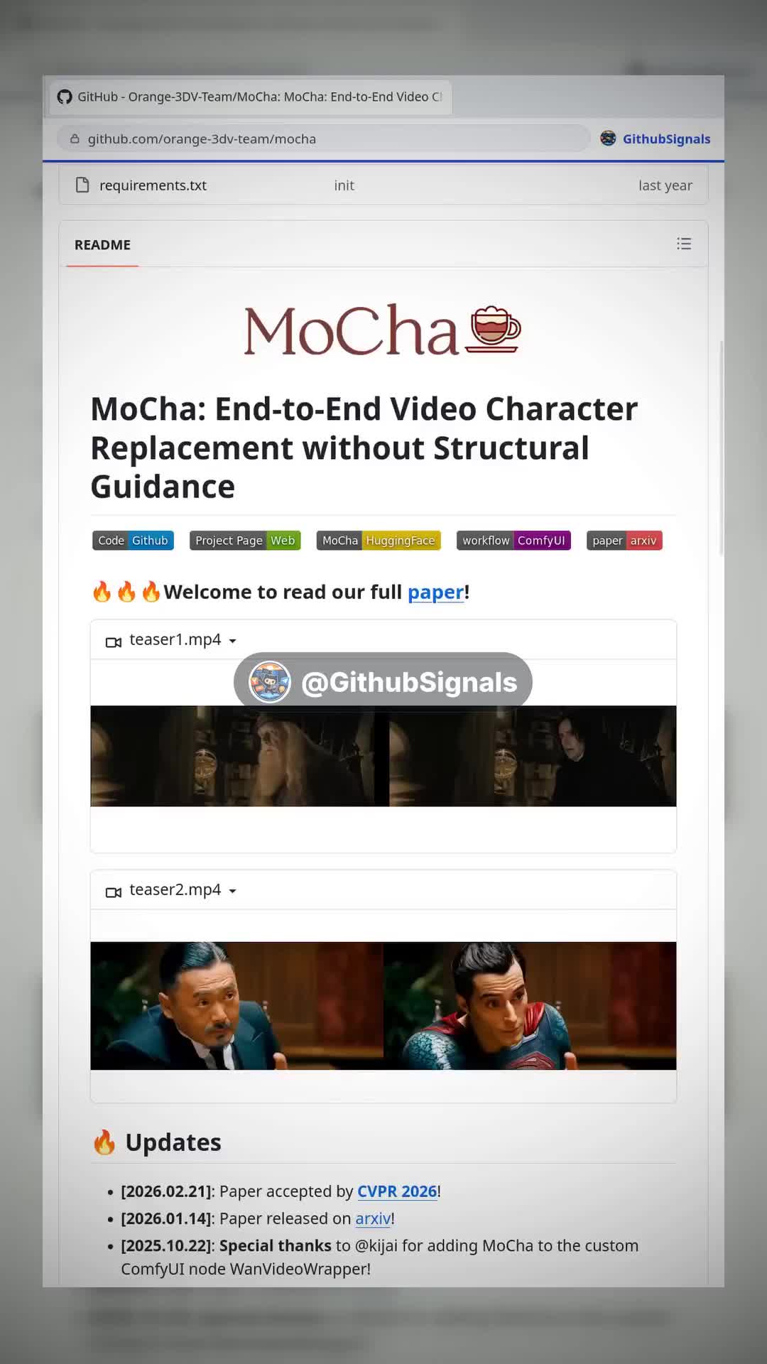 @Github Signals