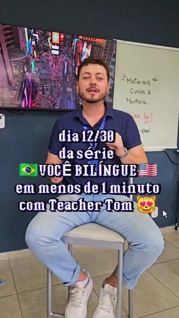 @Tom &bull; English Teacher