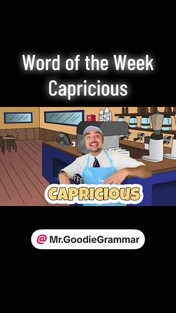 @Mr. Goodie Grammar
