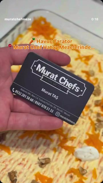 @MURAT CHEF HATAY MEZELERİ 🍱🥗