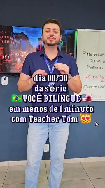 @Tom &bull; English Teacher