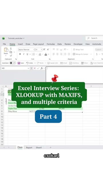 @Excel Tutorials