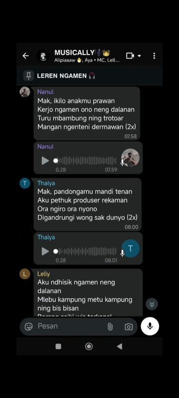 @MUSICALLY GRUP