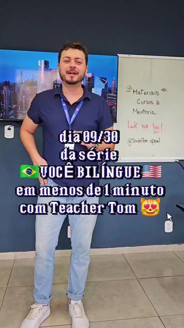@Tom &bull; English Teacher