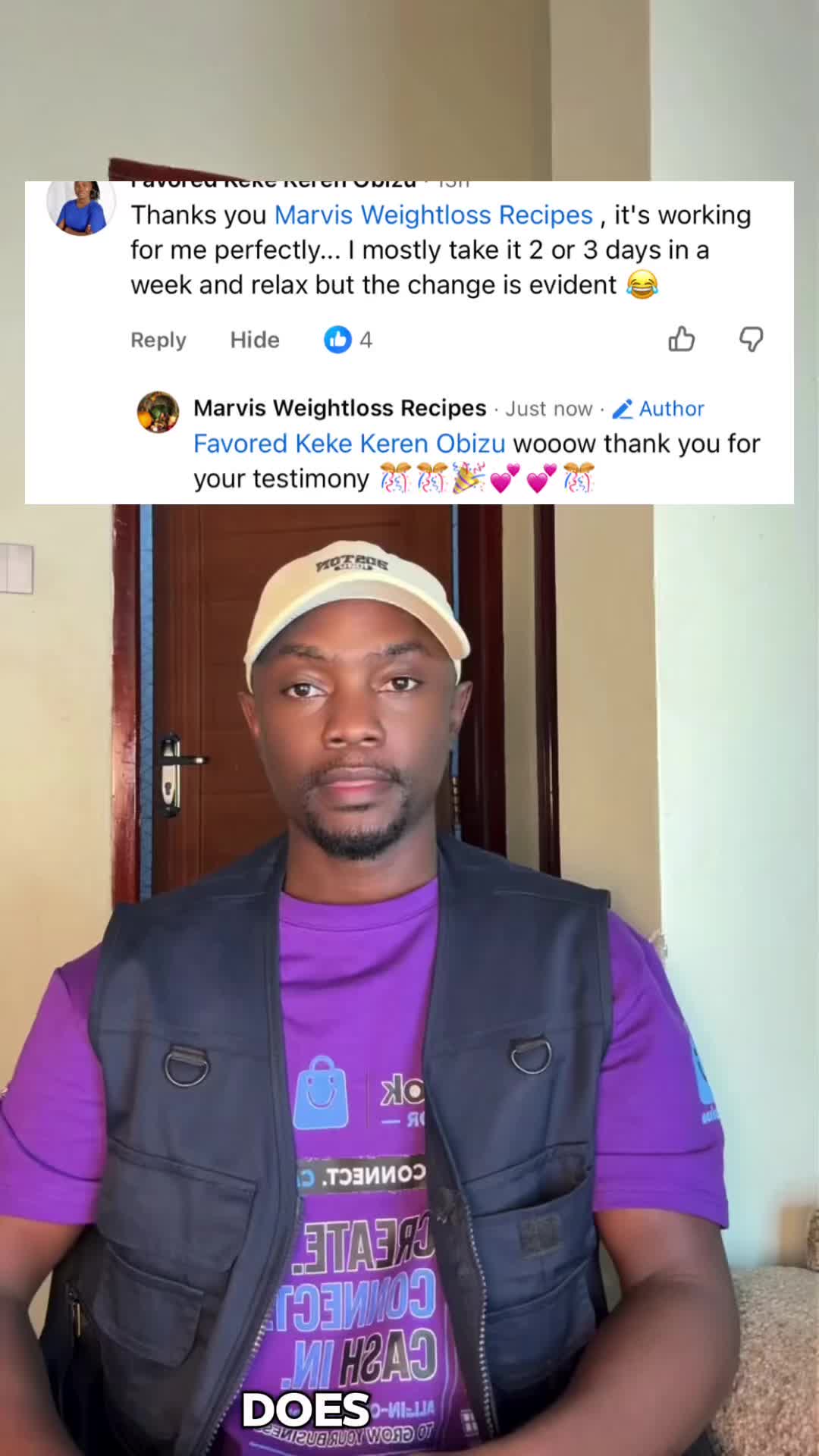@Weightloss Coach (Testimonies)
