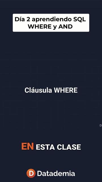 @Datademia - Academia de datos
