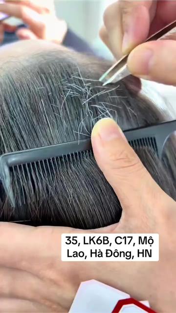 @Nhổ t&oacute;c bạc H&agrave; Đ&ocirc;ng