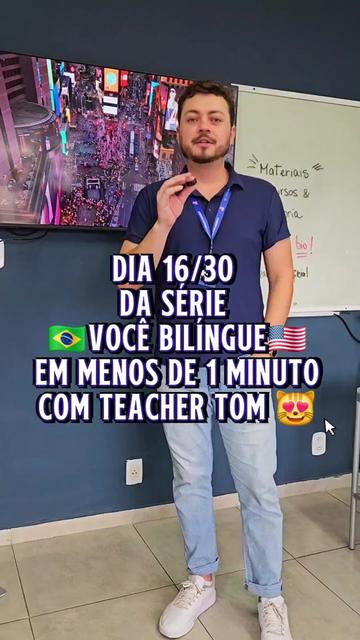 @Tom &bull; English Teacher